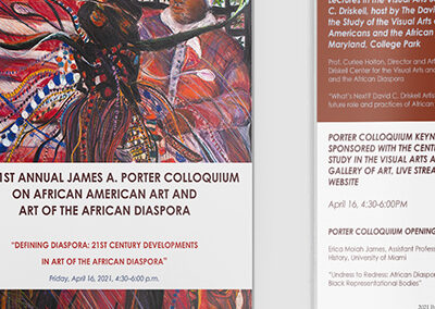 2021 James A Porter Colloquium Program